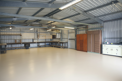 Garage gulvbelægning - RAL 1015