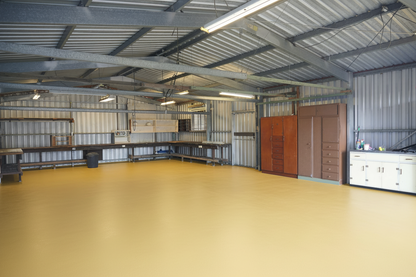 Garage gulvbelægning - RAL 1023