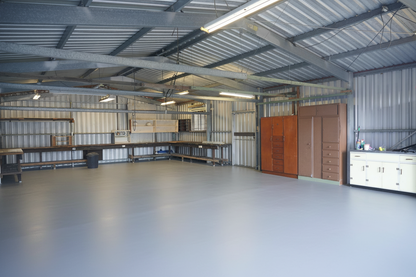 Garage gulvbelægning - RAL 7039