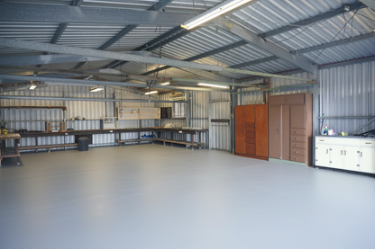 Garagegulvbelægning - RAL 7032