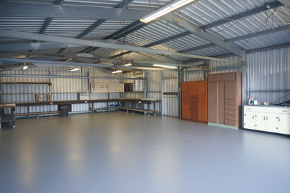 Garage gulvbelægning - RAL 7047